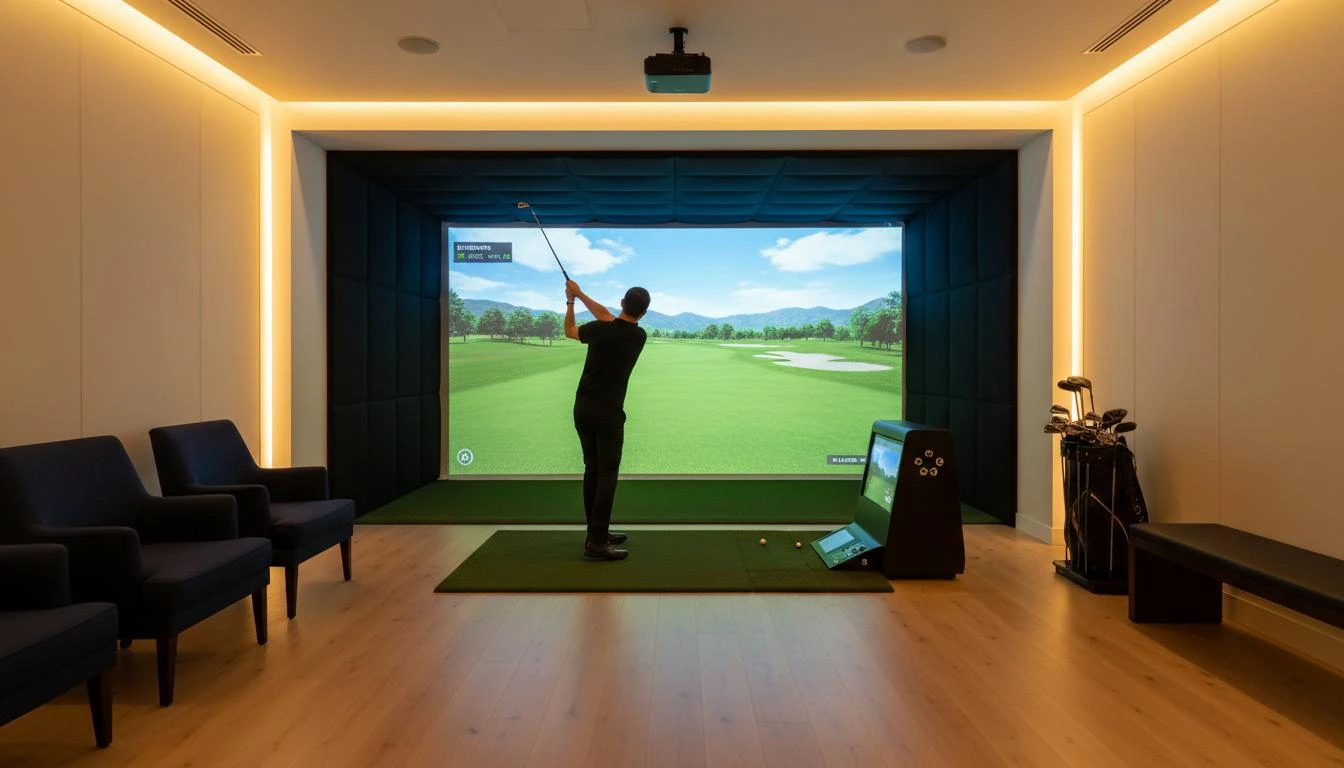 Golf simulator venue